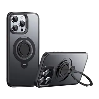 Joko İphone 15 Pro Avatar 360 Dönen Magsafe Kapak - Siyah