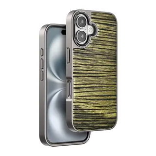 Venco İphone 16 Wave Kapak - Koyu Kahve