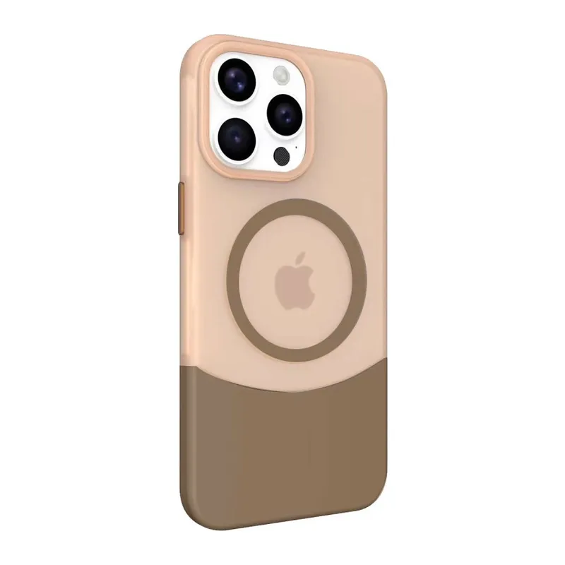 Joko İphone 14 Pro Max Pc Suit Magsafe Kapak - Kahverengi