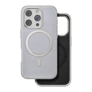 Venco İphone 16 Pro Puskas Magsafe Kapak - Titan Gri