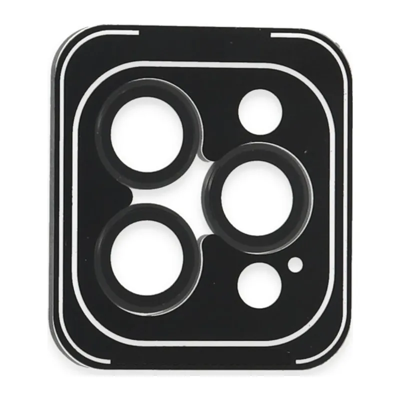Joko İphone 16 Pro Max Pvd Metal Kamera Lens - Siyah