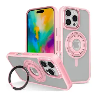 Joko İphone 16 Pro Max Banza Magsafe Standlı Kapak - Pembe