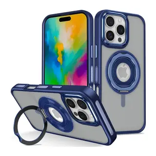 Joko İphone 16 Pro Max Banza Magsafe Standlı Kapak - Lacivert