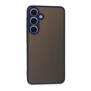 Galaxy S24 Kılıf Montreal Silikon Kapak - Lacivert