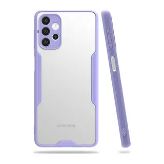 Galaxy A52 Kılıf Platin Silikon - Lila