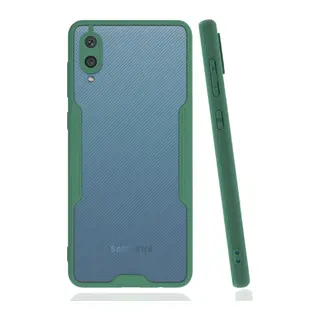 Galaxy A02 Kılıf Platin Silikon - Yeşil