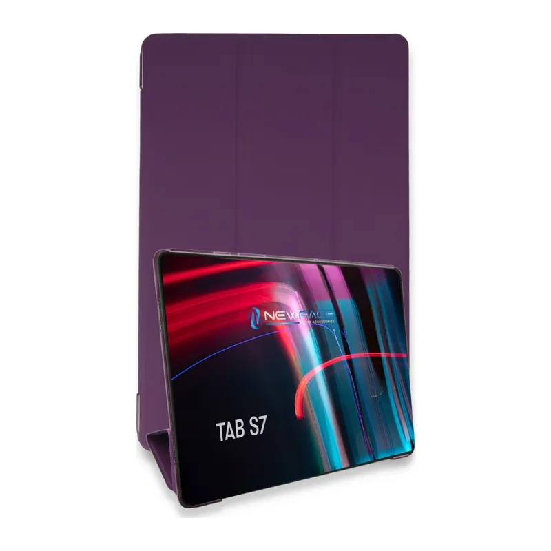 Galaxy T870 Tab S7 11 Kılıf Tablet Smart Kılıf - Mor