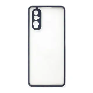 Oppo Find X2 Kılıf Montreal Silikon Kapak - Lacivert
