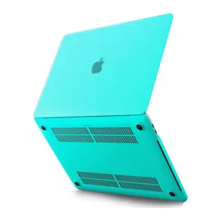 Macbook Pro 13 2021 Macbook Buzlu Kapak - Yeşil