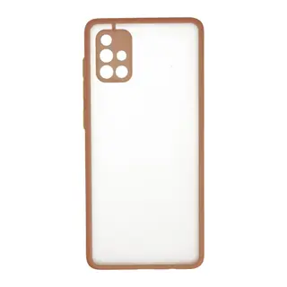Galaxy A71 Kılıf Montreal Silikon Kapak - Pembe