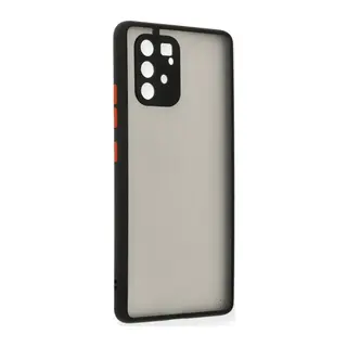 Galaxy A91 / S10 Lite Kılıf Montreal Silikon Kapak - Siyah