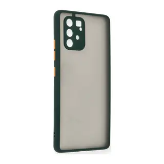 Galaxy A91 / S10 Lite Kılıf Montreal Silikon Kapak - Yeşil