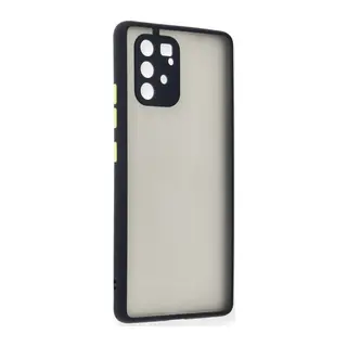 Galaxy A91 / S10 Lite Kılıf Montreal Silikon Kapak - Lacivert