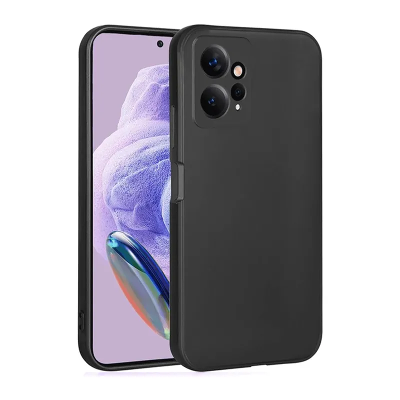 Xiaomi Redmi Note 12 4g Kılıf First Silikon - Siyah