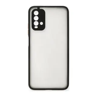 Xiaomi Redmi 9t Kılıf Montreal Silikon Kapak - Siyah