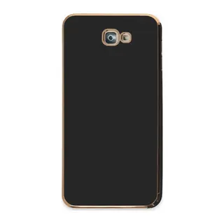 Galaxy J7 Prime Kılıf Volet Silikon - Siyah