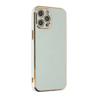 İphone 12 Pro Max Kılıf Volet Silikon - Açık Yeşil