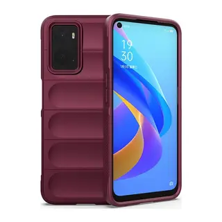 Realme 9i 4g Kılıf Optimum Silikon - Bordo