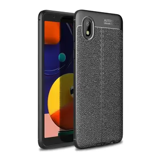 Galaxy A01 Core Kılıf Auto Focus Kapak - Siyah