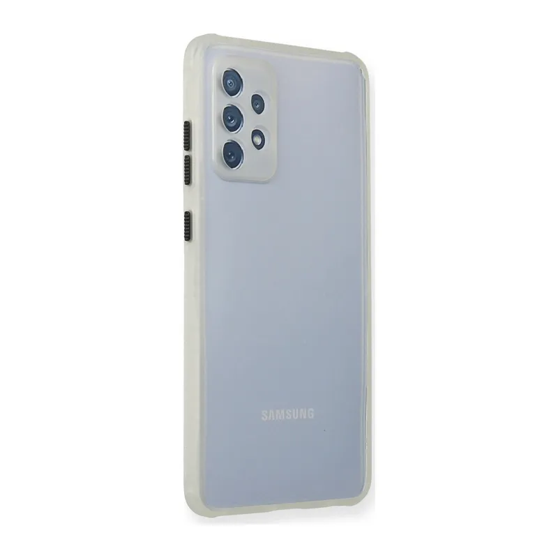 Galaxy A72 Kılıf Miami Şeffaf Silikon - Şeffaf