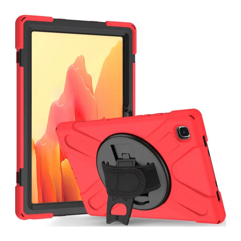 Galaxy T500 Tab A7 10.4 Kılıf Amazing Tablet Kapak - Kırmızı