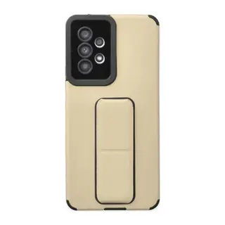 Galaxy A53 5g Kılıf Mega Standlı Silikon - Gold