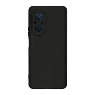 Huawei Nova 9 Se Kılıf Nano İçi Kadife Silikon - Siyah