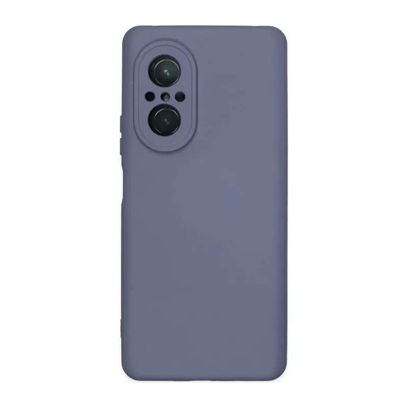 Huawei Nova 9 Se Kılıf Nano İçi Kadife Silikon - Gri