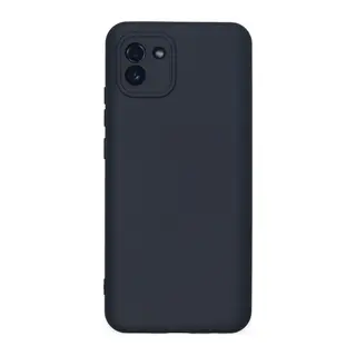 Galaxy A03 Kılıf Nano İçi Kadife Silikon - Lacivert