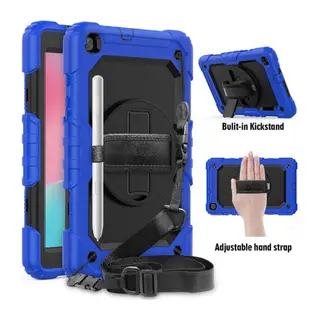 Galaxy T290 Tab A 8 Kılıf Pars Tablet Kapak - Mavi