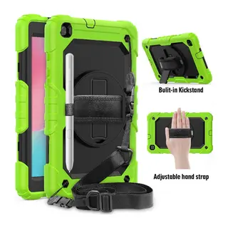 Galaxy T290 Tab A 8 Kılıf Pars Tablet Kapak - Yeşil