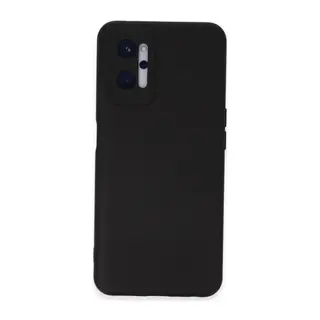 Realme 9i 4g Kılıf Nano İçi Kadife Silikon - Siyah