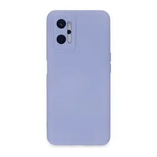 Realme 9i 4g Kılıf Nano İçi Kadife Silikon - Lila