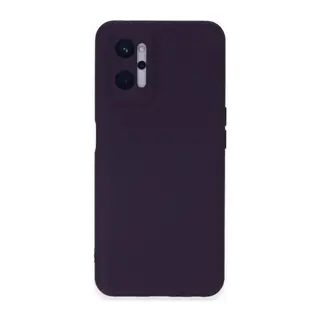 Realme 9i 4g Kılıf Nano İçi Kadife Silikon - Mor