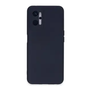 Realme 9i 4g Kılıf Nano İçi Kadife Silikon - Lacivert