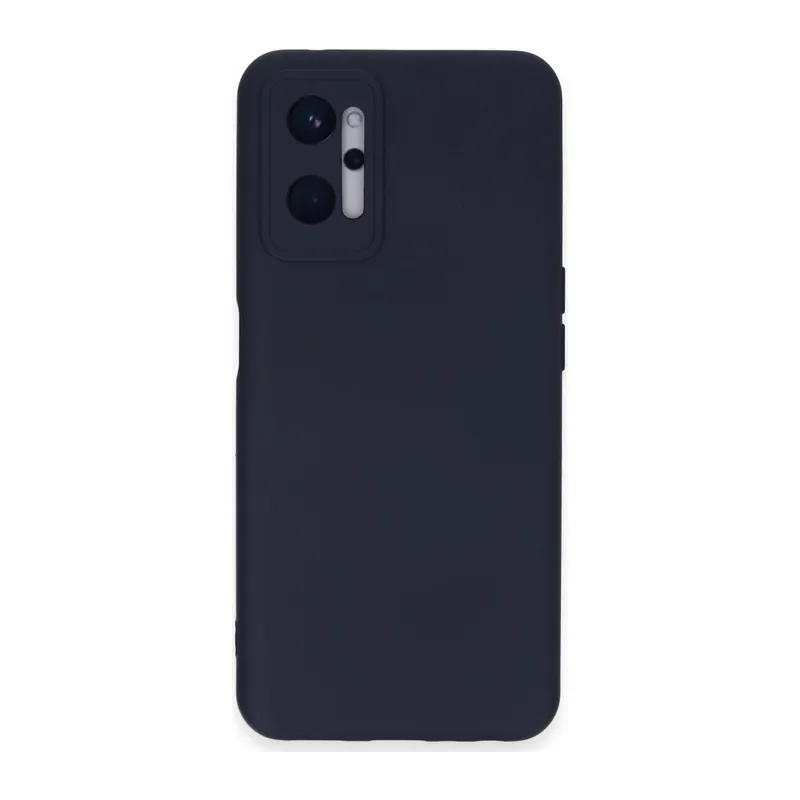 Realme 9i 4g Kılıf Nano İçi Kadife Silikon - Lacivert