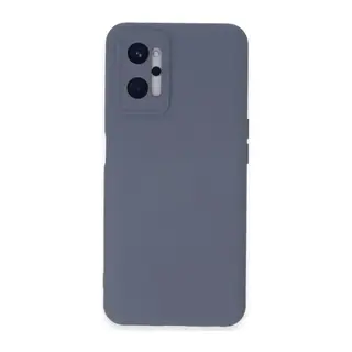 Realme 9i 4g Kılıf Nano İçi Kadife Silikon - Gri