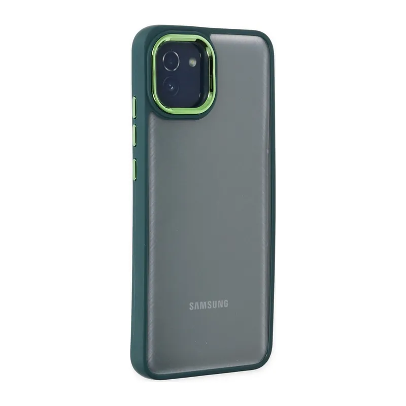 Galaxy A03 Kılıf Dora Kapak - Haki Yeşil