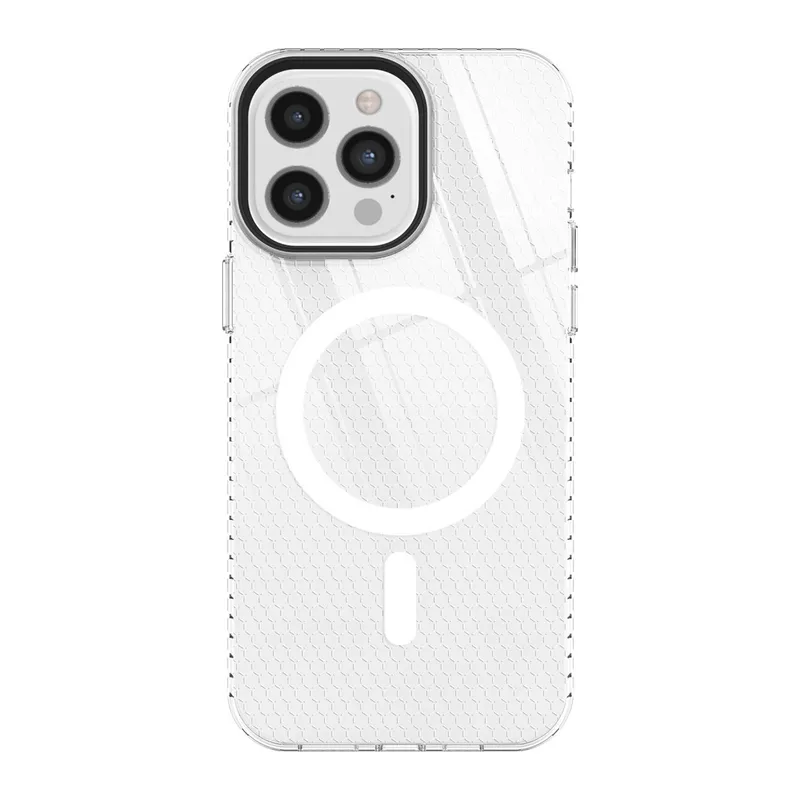 İphone 12 Pro Max Kılıf Beta Magneticsafe Silikon - Şeffaf