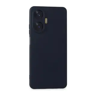 Realme C55 Kılıf Nano İçi Kadife Silikon - Lacivert