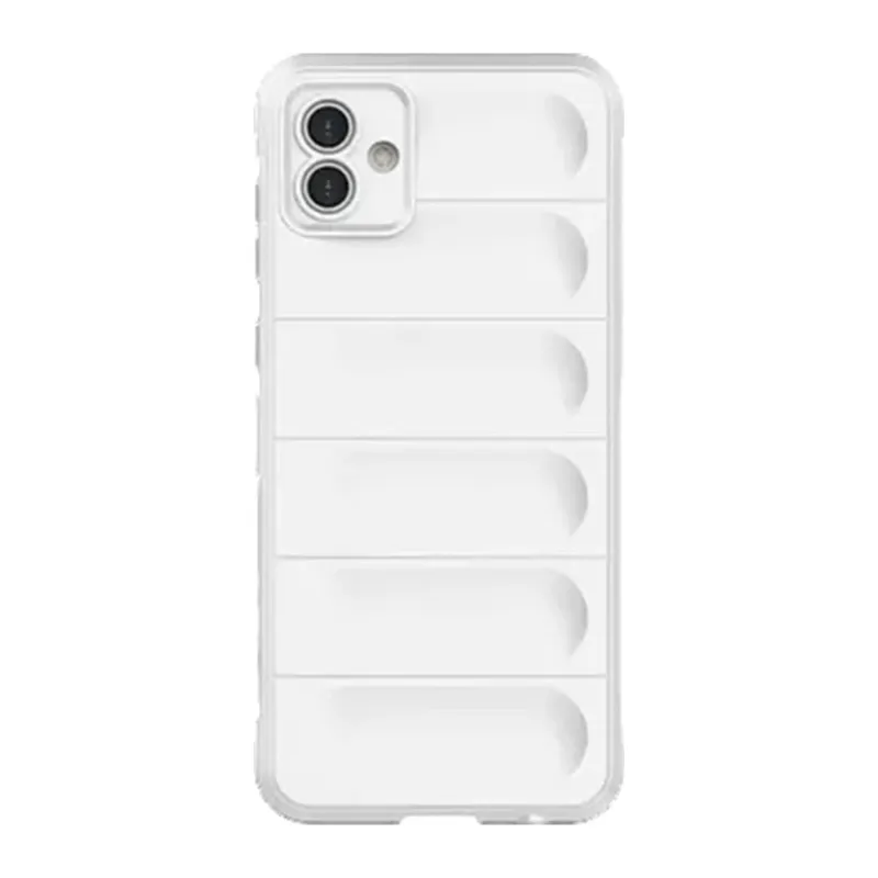 Galaxy A05 Kılıf Optimum Silikon - Krem