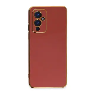 One Plus 9 Kılıf Volet Silikon - Kırmızı