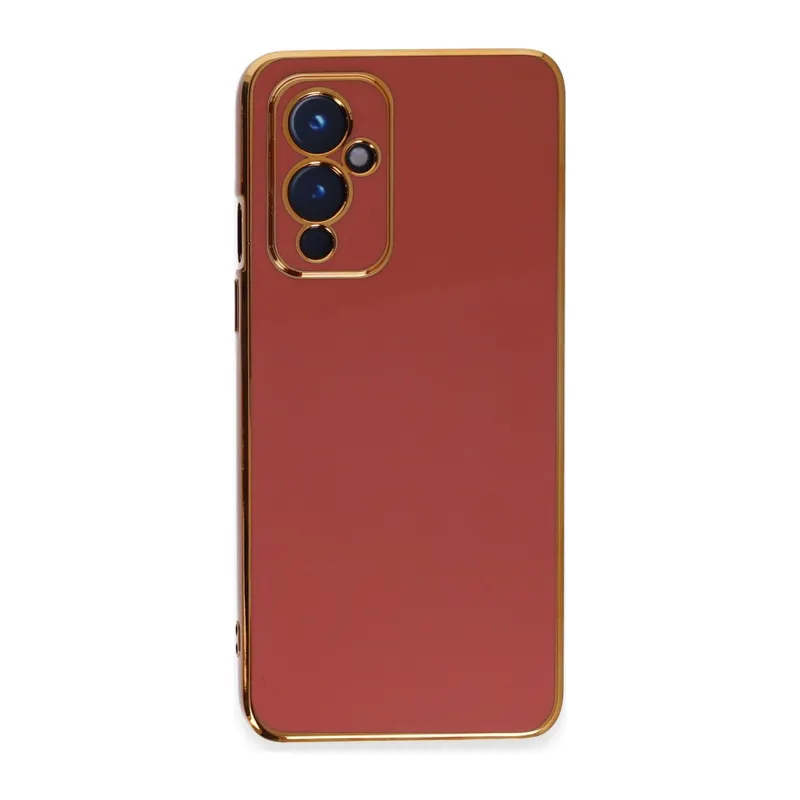 One Plus 9 Kılıf Volet Silikon - Kırmızı