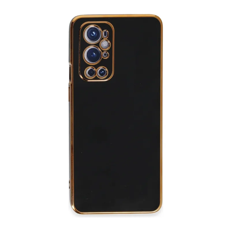 One Plus 9 Pro Kılıf Volet Silikon - Siyah