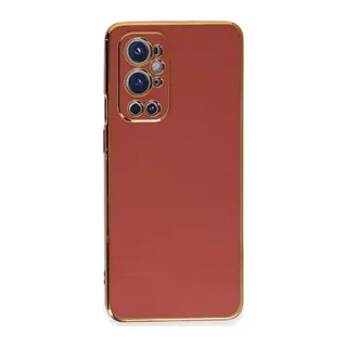 One Plus 9 Pro Kılıf Volet Silikon - Kırmızı