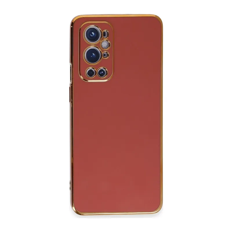 One Plus 9 Pro Kılıf Volet Silikon - Kırmızı