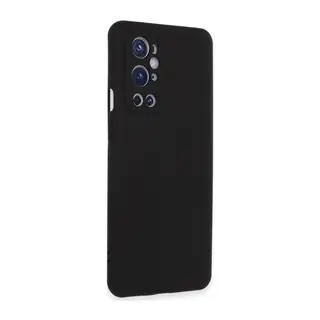 One Plus 9 Pro Kılıf Nano İçi Kadife Silikon - Siyah