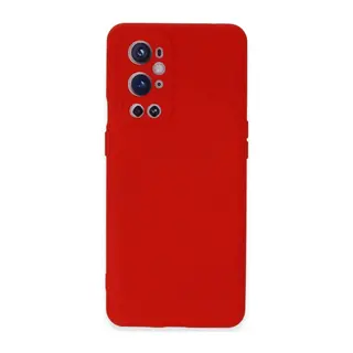 One Plus 9 Pro Kılıf Nano İçi Kadife Silikon - Kırmızı
