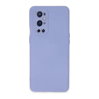 One Plus 9 Pro Kılıf Nano İçi Kadife Silikon - Mavi