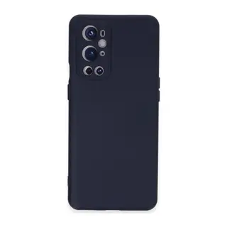 One Plus 9 Pro Kılıf Nano İçi Kadife Silikon - Lacivert